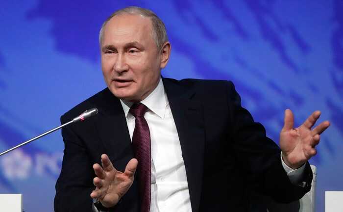 Путин требует контроля России над четырьмя областями для мирного соглашения
