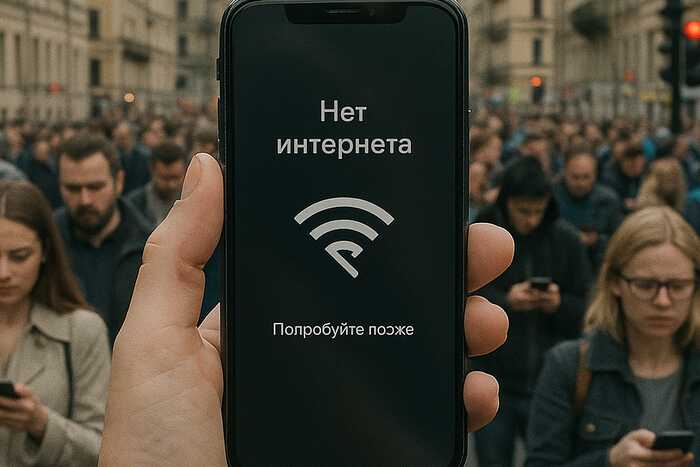 Мобильный интернет не работал в ряде регионов России 9 мая и накануне праздника