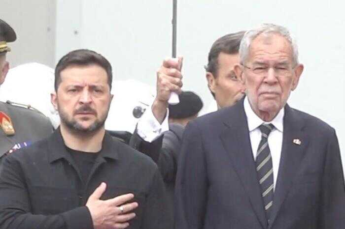 Президент Украины прибыл в Вену на переговоры с Александром Ван дер Белленом